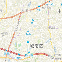 福岡市早良区の土地価格相場 公示地価 基準地価マップ 坪単価