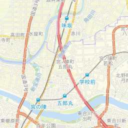 久留米市の土地価格相場 公示地価 基準地価マップ 坪単価