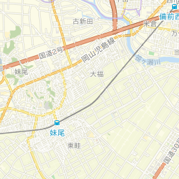 庭瀬駅の地価 坪単価