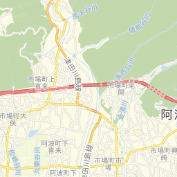 阿波市の土地価格相場 基準地価マップ 坪単価