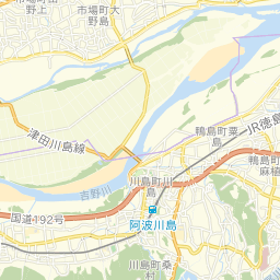 阿波市の土地価格相場 基準地価マップ 坪単価