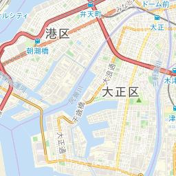 大阪市此花区の公示地価 基準地価マップ 坪単価