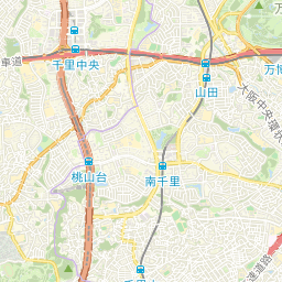 箕面市の公示地価 基準地価マップ 坪単価 箕面市の公示地価 基準地価マップ 坪単価