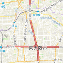 東大阪市の公示地価 基準地価 坪単価