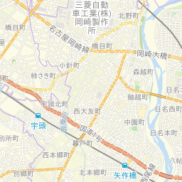 岡崎市の土地価格相場・公示地価・基準地価マップ・坪単価｜愛知