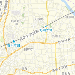 野州大塚駅の公示地価 基準地価 坪単価