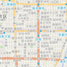 京都市の公示地価 基準地価マップ 坪単価