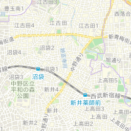 中野区の土地価格相場 公示地価 基準地価マップ 坪単価 東京都