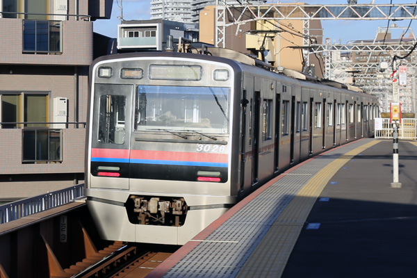 京成本線（新三河島駅）