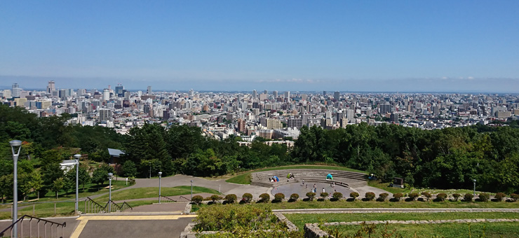 旭山記念公園からの眺望